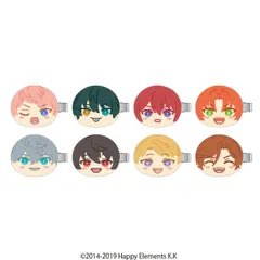 【新品/公式】あんさんぶるスターズ!!_おまんじゅう前髪クリップ Ebox 【BOX／8個入り】 公式グッズ colleize