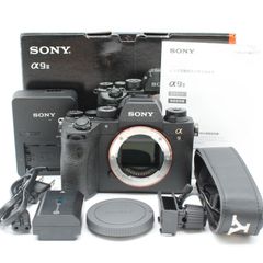 9438ショット！元箱付き！新品級 ★ SONY α9M2 ボディ ILCE-9M2 フルサイズミラーレス一眼