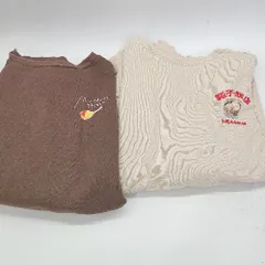 ◇ ⊇ 《 喫茶スプーン SPOON まとめ売り2点セット サイズM、L トレーナー レディース 》 E  【1503310001679】