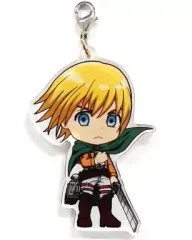 【中古】キーホルダー・マスコット(キャラクター) アルミン・アルレルト アクリルプレートチャーム 「一番くじ 進撃の巨人～自由への進撃～」 L賞