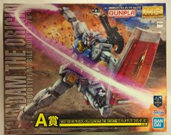 BANDAI SPIRITS 이치 반 쿠지 기동 전사 건담 건프라 Ver2.0 Ver.2.0 A상 MG1/100RX-78-02 건담 GUNDAM THE ORIGIN판[솔리드 클리어/스탠더