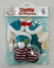 【中古】ぬいぐるみ ダッフィー(ダッフィーのクリスマス) コスチュームセット(ぬいぐるみ用衣装) 「クリスマス・ウィッシュ2014」 東京ディズニーシー限定