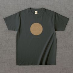和柄Tシャツ　工字繋ぎ -彩・円-