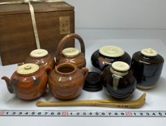 時代 薩摩焼 暁山 色絵 茶碗 本さ5-0518☆1F - メルカリ