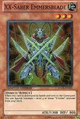 英語 XX-セイバー エマーズブレイド シークレットレア 1ST3枚セット