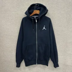 Jordan ジップアップフード付きジャケット 黒 Jordan WARMUP JACKET - Zip-up sweatshirt - black - Zalando.co.uk