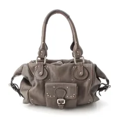 【Mai】美品　Chloe　パディントン　キャンパス×レザー