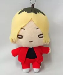 【中古】ぬいぐるみマスコット・ぬいぐるみバッジ [単品] 孤爪研磨(ジャージ) にとたん ボールチェーン付ぬいぐるみ 「ハイキュー!!」 ジャンプショップ限定