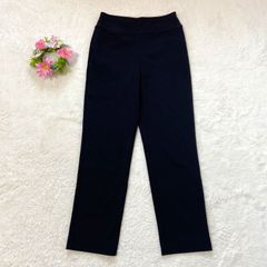 4413 ー大特価ー  美品★  【クリスチャンオジャール】CHRISTIAN AUJARD レディース ストレッチパンツ レギンス (5号) 黒 ブラック ウエストゴム LOT44