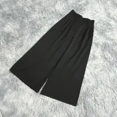 【美品】INGNI  イング  ワイドパンツ  イージーパンツ  (M)  大人カワイイ  上品  レディース  黒系  ブラック【送料無料】