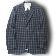 【新品】 GITMAN VINTAGE ／ ギットマンヴィンテージ　ジャケット アメリカ製 コットン ネイビー チェック ヴィンテージ デッドストック ヴィンテージ生地 デッドストック生地 GITMAN  BROS. ギットマンブラザーズ ギットマン ｜ 春夏