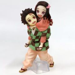 [중고] 피규어 슌몬 탄지로 & 썰문 禰豆子 라스트 원 ver