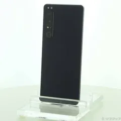 中古品〕 Xperia 1 IV 256GB パープル SO-51C docomo SIMフリー【258