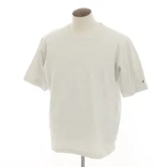 【中古】チャンピオン Champion コットン系 リバースウィーブ クルーネック 半袖Ｔシャツ オートミール【サイズL】【メンズ】
