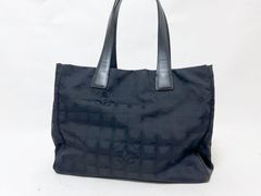 CHANEL シャネル ニュートラベルライン トートバッグ トートMM ショルダーバッグ ナイロン ブラック