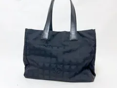 CHANEL シャネル ニュートラベルライン トートバッグ トートMM ショルダーバッグ ナイロン ブラック