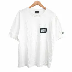 エンポリオアルマーニ EMPORIO ARMANI ロゴ刺繍 Tシャツ 半袖 白 ホワイト 大きいサイズ XL IBO70