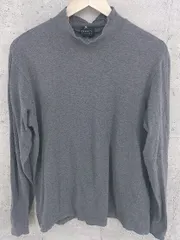 ◇ pearly gates パーリーゲイツ 長袖 Tシャツ カットソー ハイネック 5 グレー # 1002800196968 【中古】 【1002800196968】