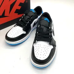 Nike ナイキ スニーカー Air Jordan 1 Low OG CZ0790-104 箱付き エアジョーダン1 ロー OG 27cm ホワイト ブラック ブルー 靴 B14896◆