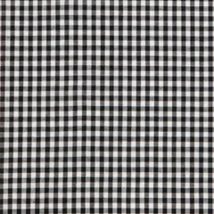【ラスト1点】ブラック G1001-1 Col.BK 約110cm巾×1mカット 生地 ギンガムチェック3ｍｍ KIYOHARA
