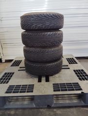 【中古】NANKANG ウルトラスポーツ NS-Ⅱ 155/55R14 8分溝　4本セット