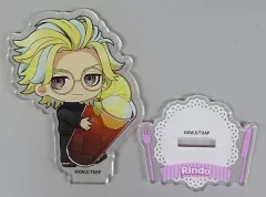 【中古】アクリルスタンド・アクリルパネル 灰谷竜胆 「東京リベンジャーズ×SMILE BASE CAFE 第二弾コラボカフェ ランダムアクリルミニスタンド(ご当地フーズ) 大阪ver.」