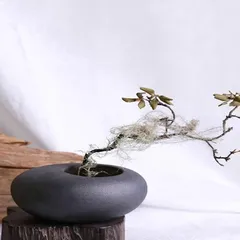 ミニ水盤梅デザイン 明治江戸 骨董品