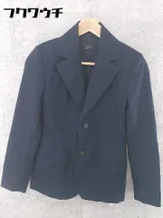 ◇ A.P.C. アー ペー セー 2B 長袖 テーラード ジャケット サイズ34 ネイビー レディース  【1002800343843】のサムネイル