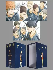 【中古】アニメBlu-ray Disc ハイキュー!! 烏野高校 VS 白鳥沢学園高校 初回生産限定版 全5巻セット(TOHO animation STORE全巻収納BOX付き)