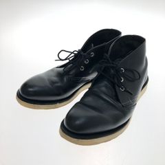 □□RED WING レッドウィング チャッカブーツ 27.5cm 本体のみ D3148 ブラック