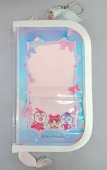 【中古】バッグ ドキンちゃん＆コキンちゃん＆あかちゃんまん オーロラシリーズ チャームクリアポーチ 「アンパンマン」 アンパンマンこどもミュージアム期間限定