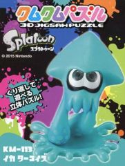 [중고] 퍼즐 오징어 터키석 [Splatoon(스플라툰)] 쿰쿰퍼즐 10피스 [KM-113]