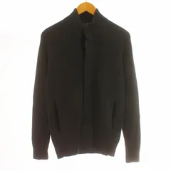 カルバンクライン CALVIN KLEIN ニットカーディガン ジャケット スタンドカラー ウール混 M グレー /KU ■BMのサムネイル