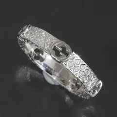 未使用級　グッチ　指輪　リング　アラベスク　インターロッキング　シルバー　19号 2025年最新】グッチインターロッキングアラベスクリングの人気