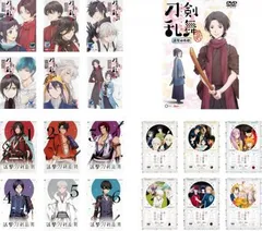 刀剣乱舞(19枚セット)花丸 全6巻 + 活撃 全6巻 + 劇場版総集編 幕間回想録 + 続 花丸 全6巻【全巻セット アニメ 中古 DVD】レンタル落ち