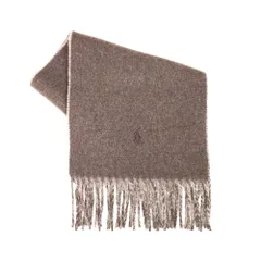 【限定カラー】ポロラルフローレン POLO RALPH LAUREN バイカラー マフラー PC0455-225 PC0455-226メンズ レディース ナツメグ ブラウン