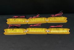 日本ボデーパーツ工業 激光 LED角BIGマーカー イエロー 5個 中古