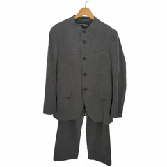 イッセイミヤケ ISSEY MIYAKE 黒タグ マオカラー ノーカラー ジャケット セットアップ メンズ  3＆4のサムネイル