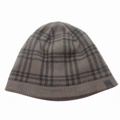 ナイキエーシージー NIKE ACG 00s Check Beanie ビーニー ニット帽 ニットキャップ チェック グレー Lサイズ