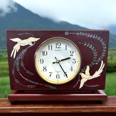 SEIKO EMBLEM 置時計HW405G ウエストミンスターチャイム