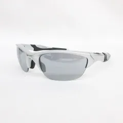 オークリー OAKLEY ハーフジャケット 2.0 HALF JACKET 2.0 スポーツ ゴルフ 野球 サングラス スポーツサングラス 009153-02 シルバー ブラック 62口15 133