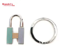 【新品未使用】HERMES カデナ クイズ レインボー キーリング HERMES 新品 エルメス キーホルダー チャーム カデナ クイズ