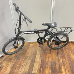 HUMMER 折りたたみ自転車 ホワイト　直接受け渡し可能　お値下げ可能です！ HUMMER 「ハマー」FDB206 TANK-G 20インチ 折りたたみ自転車