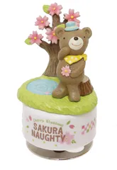【特価セール】お花見オルゴール クマ Trade) 丸和貿易(Maruwa