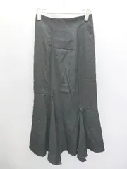 ◇ Θ MAJESTIC LEGON マジェスティックレゴン ロング マーメイド スカート サイズM ブラック レディース P  【1408200017054】