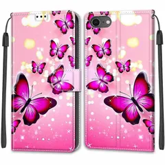 【特価商品】(iPhone 360度保護 SE2 ケース4.7インチ対応 スタンド機能アイフォンse マグネット式 iPhone iPhone カード収納ケース se iphoneケース SE3 PUレザー 携帯カバー スマホケース iPhone8 手帳型 ケ