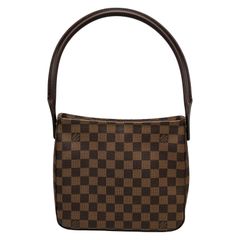 ルイヴィトン LOUIS VUITTON ハンドバッグ ルーピングMM ワンショルダー N51157 ダミエキャンバス レディース