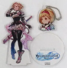 【中古】グッズセット ジータ オリジナルアクリルフィギュア＆アクリルキーホルダーセット 「PS5/PS4ソフト GRANBLUE FANTASY：Relink」 トレーダー購入特典
