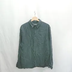 ◇ ⊂◎ ZARA ザラ 長袖 シャツ サイズM ネイビー レディース E  【1502060017206】