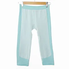 アディダス バイ ステラマッカートニー adidas by Stella McCartney 美品 レギンス レギパン ストレッチ スポーツウエア ロゴ トレーニング 0 薄緑 1003